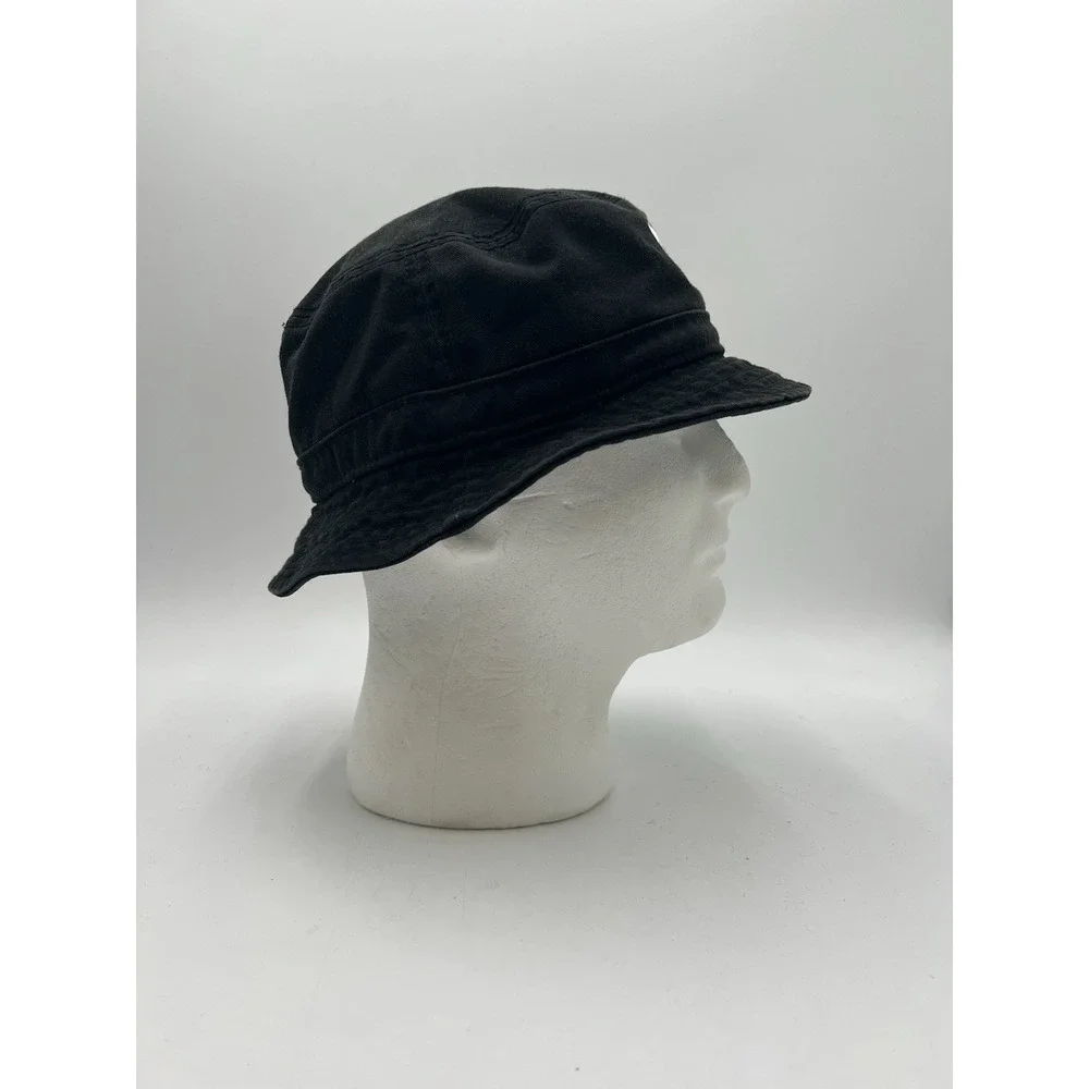 Adidas Originals Trefoil Black Bucket Hat Adult S/M Cotton Unisex FCBKZ